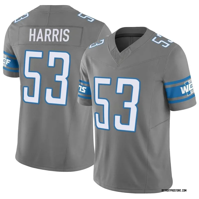 Top-selling Item] Charles Harris 53 Detroit Lions White Vapor Limited 3D  Unisex Jersey