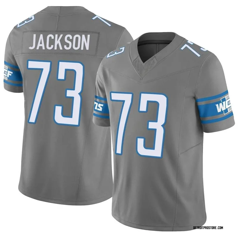 Men's Nike Jonah Jackson Blue Detroit Lions Game Jersey