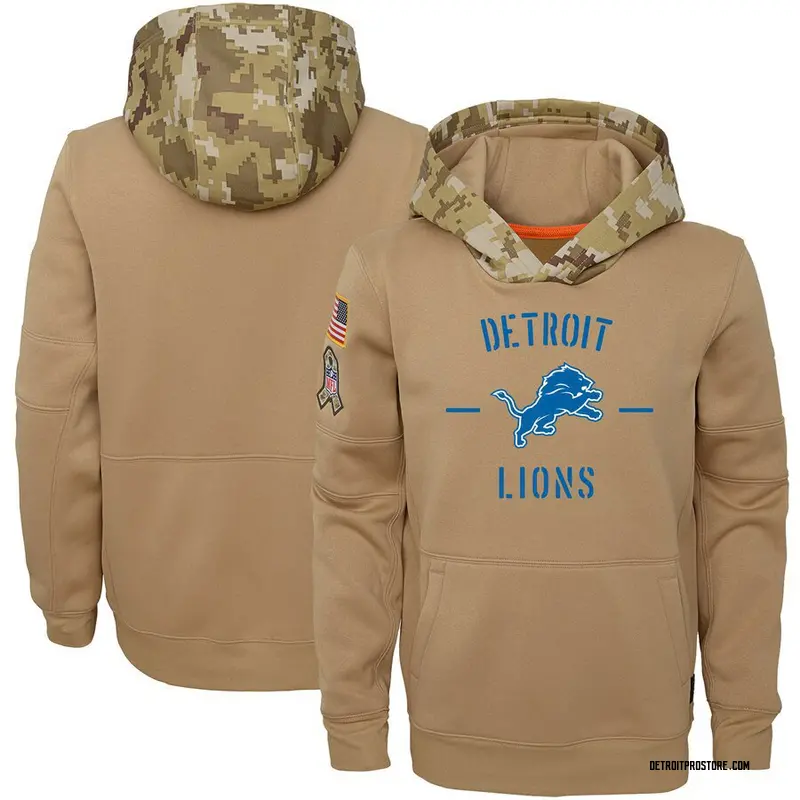 detroit lions salute to service hoodie 2019