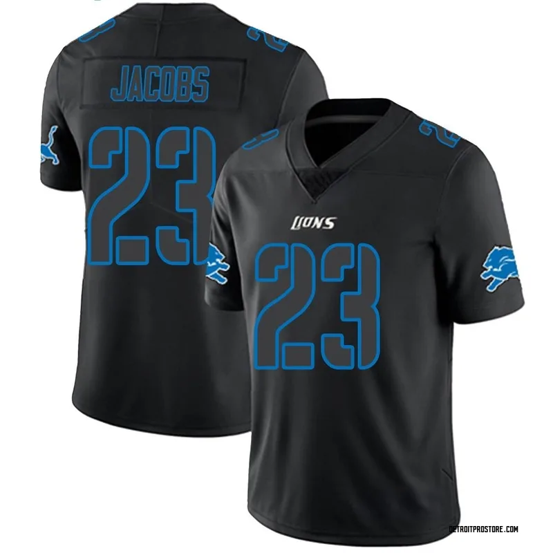 Jerry Jacobs Detroit Lions Men's Legend Gray Color Rush T-Shirt