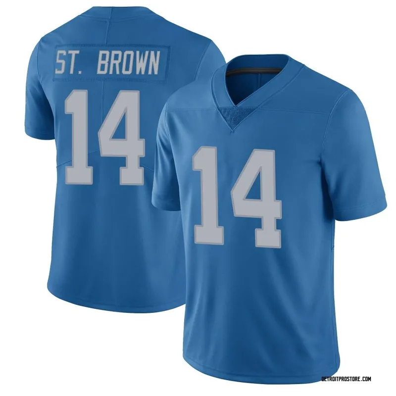 Men's Amon-Ra St. Brown Detroit Lions No.14 Limited Reflective