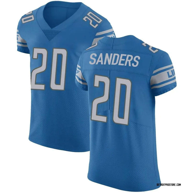 Mitchell & Ness Men's Detroit Lions Barry Sanders #20 1996 Split Throwback  Jersey