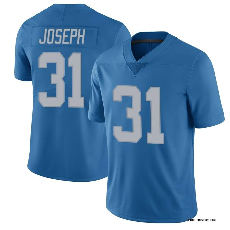 Men's Nike Zonovan Knight Blue Detroit Lions Team Game Jersey