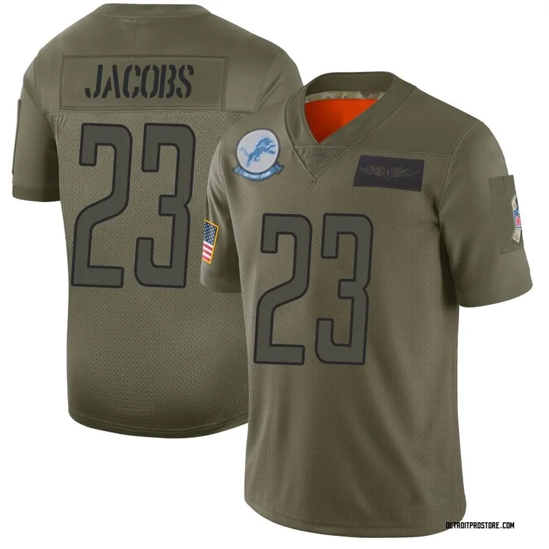 Detroit Lions Trey Flowers Camo 2019 Salute To Service Limited