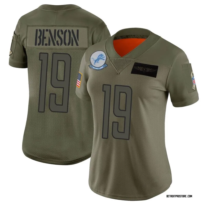 Trinity Benson Detroit Lions Men's Legend Gray Color Rush T-Shirt