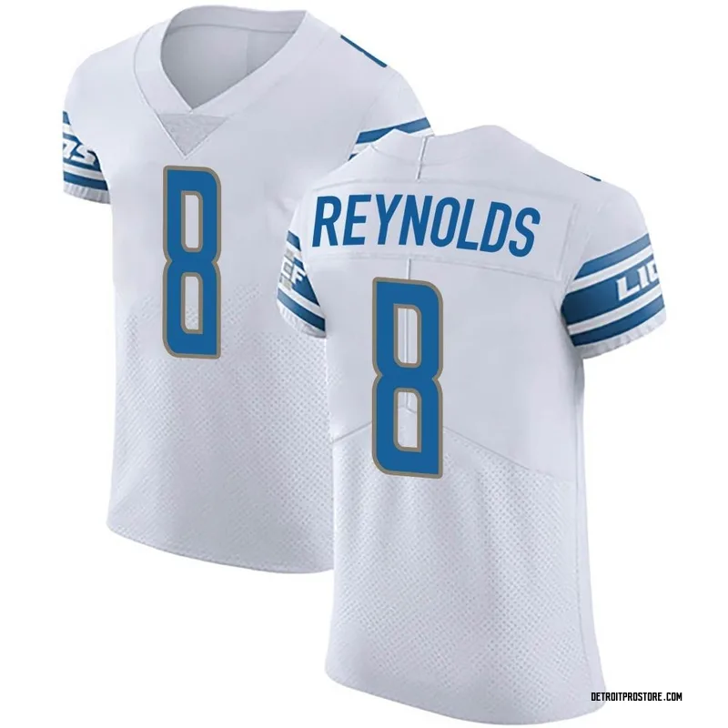 Josh Reynolds 8 Detroit Lions White Vapor Limited Jersey - Bluefink