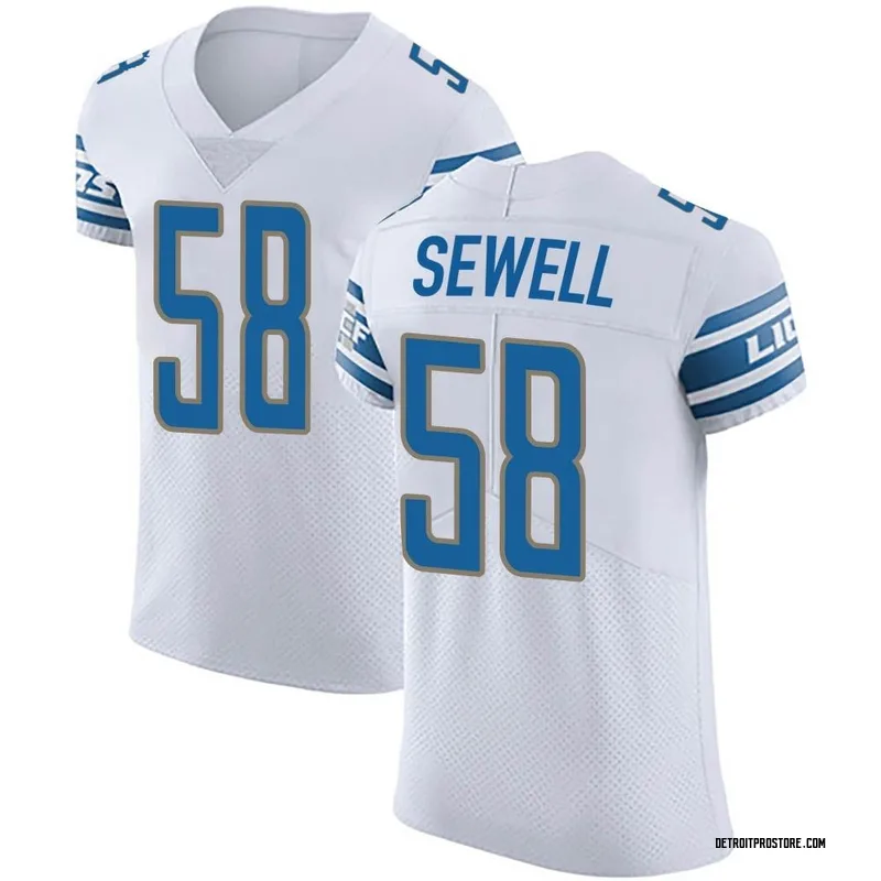 Penei Sewell Signed Detroit Lions Jersey with JSA