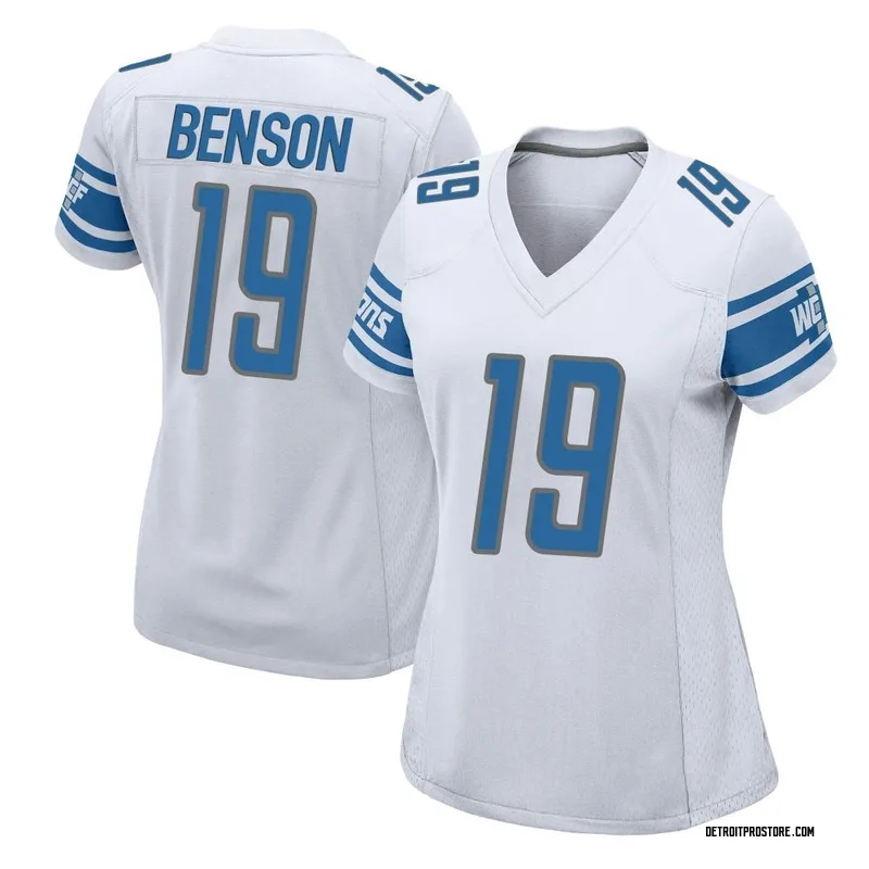 Lids Trinity Benson Detroit Lions Nike Home Game Player Jersey - Blue